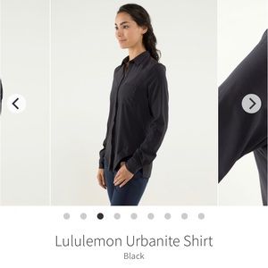 Lululemon Urbanite Shirt